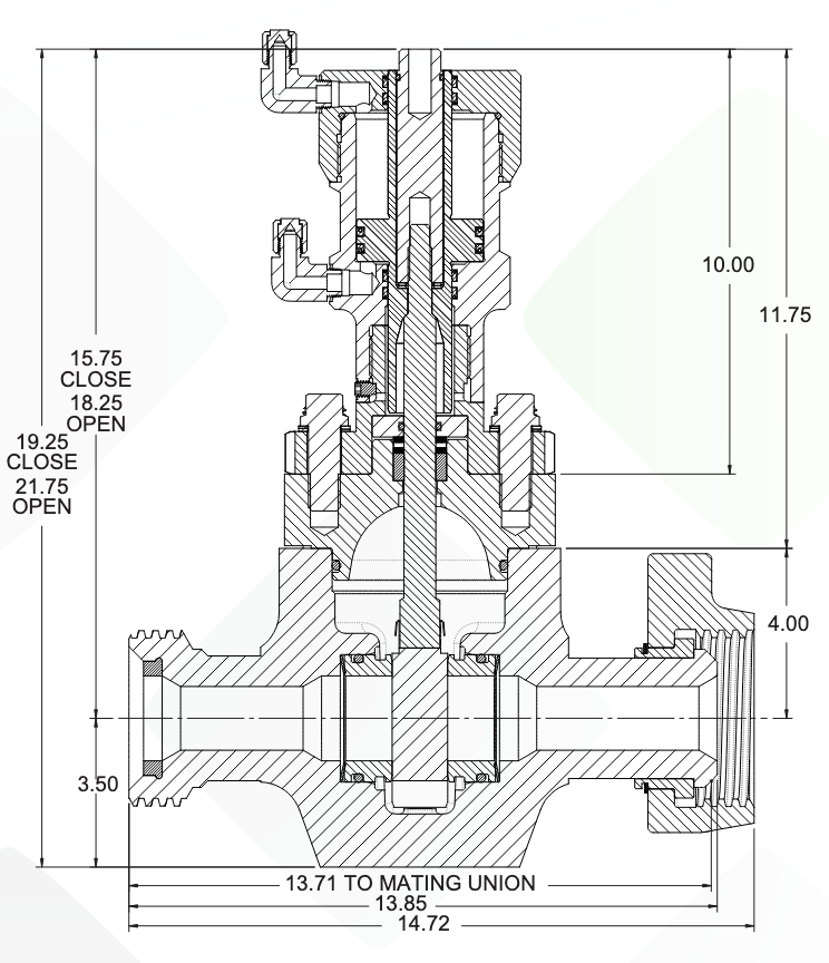 Premium-NV7500-Hydraforce-Mud-Valve-dimentions